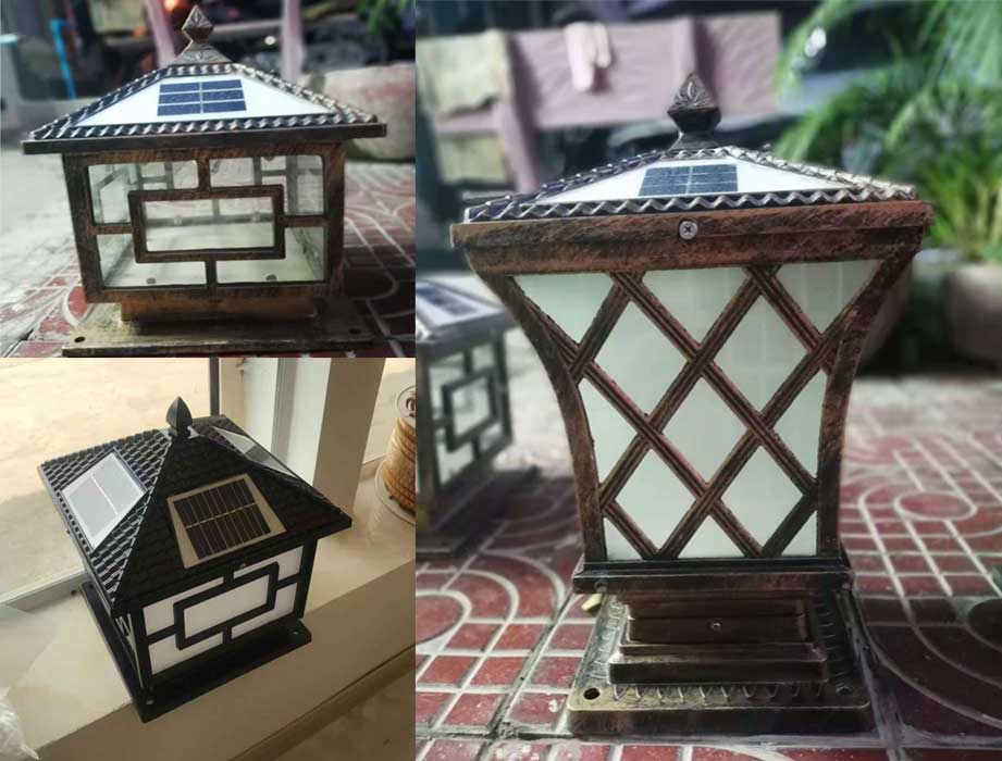 Solar lawn light 2